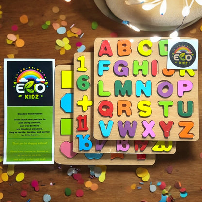 EcoKids ZUDO wooden Puzzle for little learners